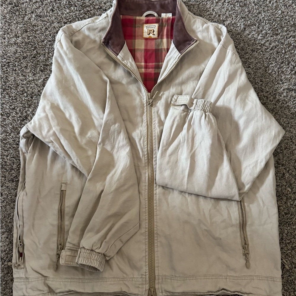 Resistol Double R Men's Classic Beige Lightweight Jacket